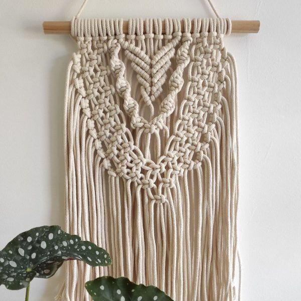 DIY KIT Macrame wall panel – Cru Loja